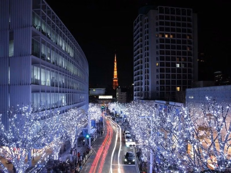 The Lively Azabujuban Tokyo