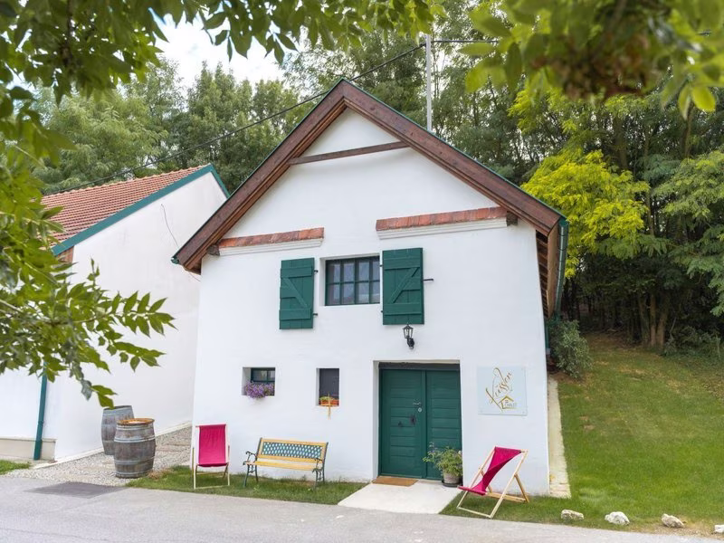 Weinfass-Suite für 4 Personen in Grub an der Mar / 4 pax